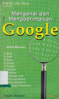 Image of Mengenal dan mengotimalkan google