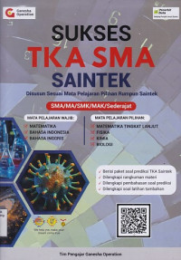 Image of Sukses Tes Kemampuan Akademik ( TKA ) Saintek